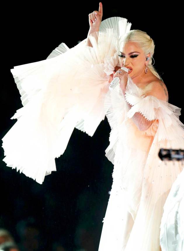 Lady Gaga at Grammy 2018