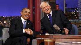 david letterman and barack obama