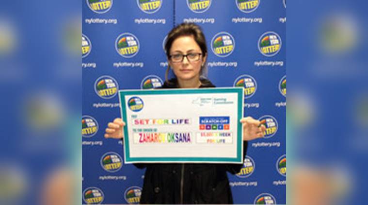 Oksana Zaharov, Oksana Zaharov lottery winner, lottery winner Oksana Zaharov, New York Lottery