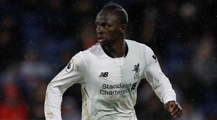 Liverpool's Sadio Mane in action against Burnley