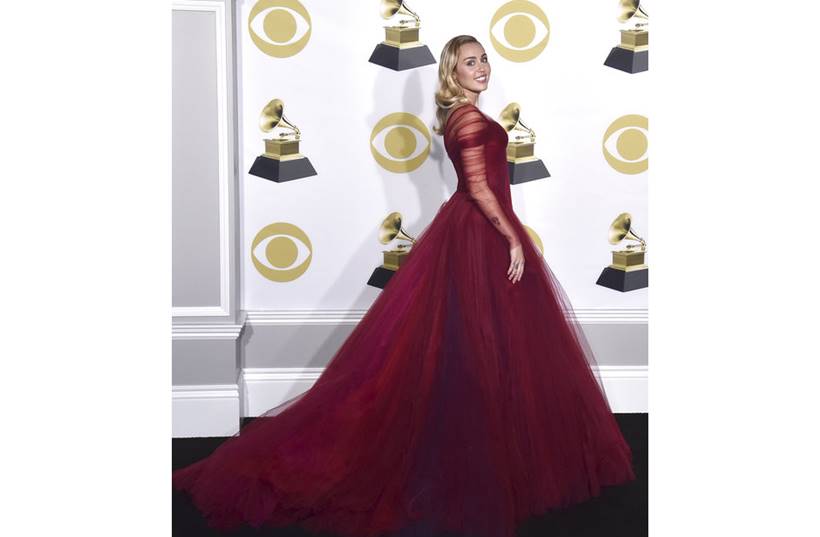 60th annual Grammy awards, 60th annual Grammy awards fashion, 60th annual Grammy awards best dressed, 60th annual Grammy awards worst dressed, Miley Cyrus, Miley Cyrus fashion, Lady Gaga, Lady Gaga fashion, Lana Del Rey, Maren Morris , Joy Villa, indian express, indian express news