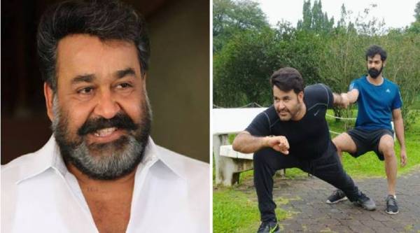 Image result for mohanlal and pranav