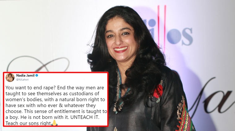 ‘shame Is Not Mine’: Pak Actress Nadia Jamil’s Tweets On Sexual 