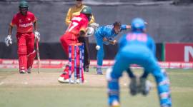 kamlesh nagarkoti bowling