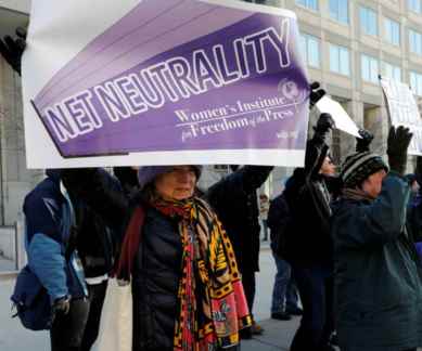 Net neutrality, US FCC, Free Press, Ajit Pai FCC, New America's Open Technology Institute, internet privacy, AT&T, Comcast, Democrats, Verizon, New York Attorney General, internet protection