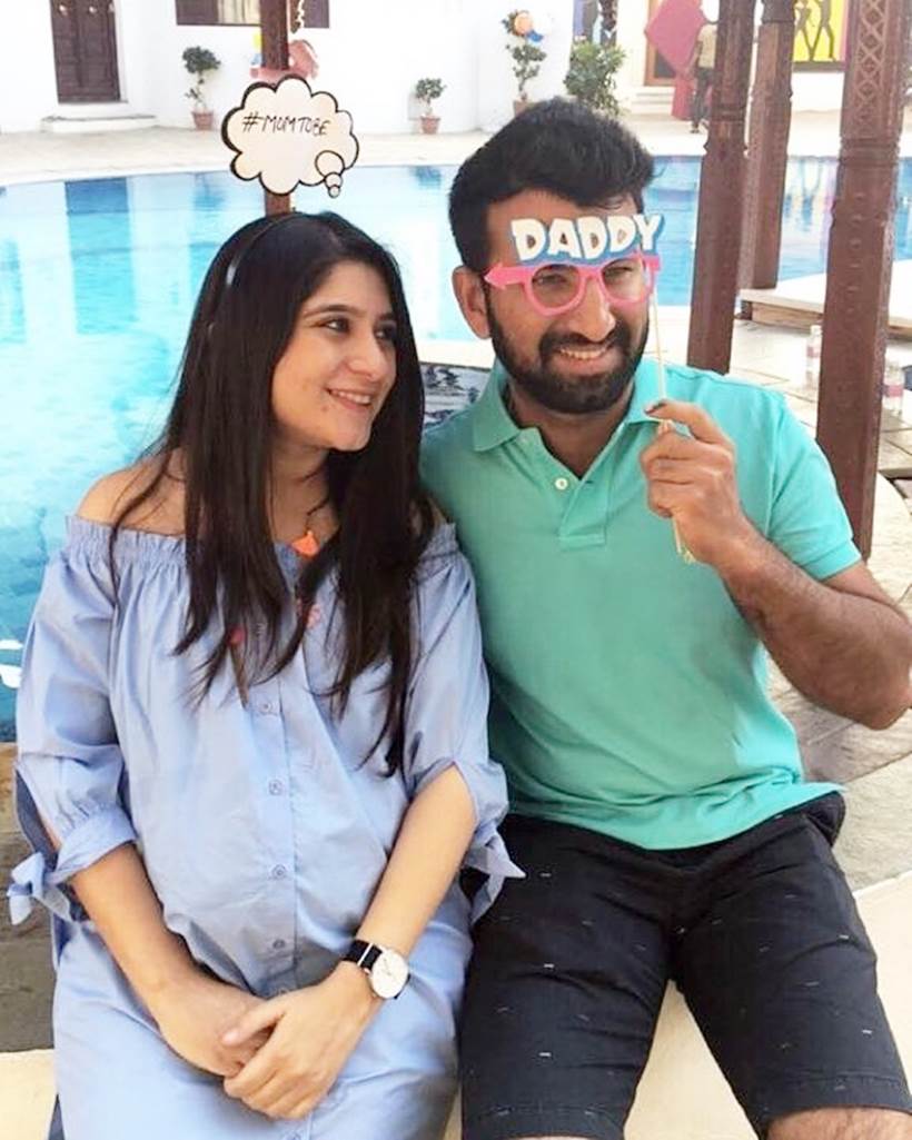 Cricketers celebrate new year