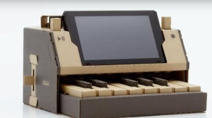 Nintendo Labo for Nintendo Switch will offer DIY cardboard