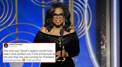 Oprah Winfrey - Golden Globes