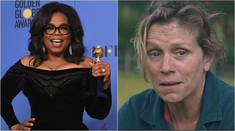 Oprah Winfrey Golden Globes 2018