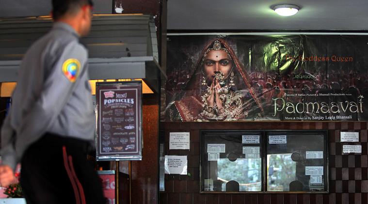 padmaavat, padmaavat protest, karni sena, padmaavat release, padmaavat theatres, karni sena protests, padmavati, deepika padukon, sanjay leela bhansali, indian express,