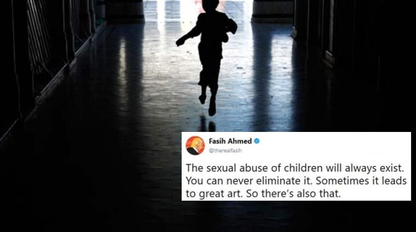 pakistan journalist sexual abuse of children comment, fasih ahmed child sexual abuse comment, zainab rape and murder pakistan, pakistan rape and murder, fasih ahmed child sexual abuse comment, fasih ahmed child sexual abuse great art remarks Twitter, fasih ahmed remarks, who is fasih ahmed, indian express, indian express news, fasih ahmed Twitter