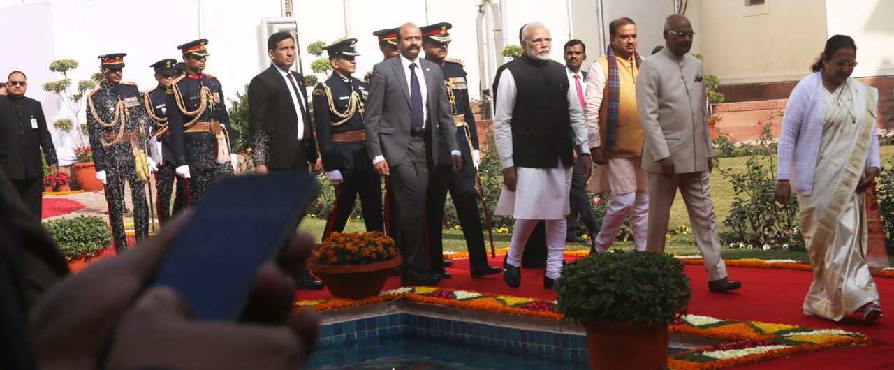 Parliament Budget Session, Budget Session, PM Narendra Modi, Narendra Modi, President Ram Nath Kovind, Parliament, India News, Indian Express, Indian Express News