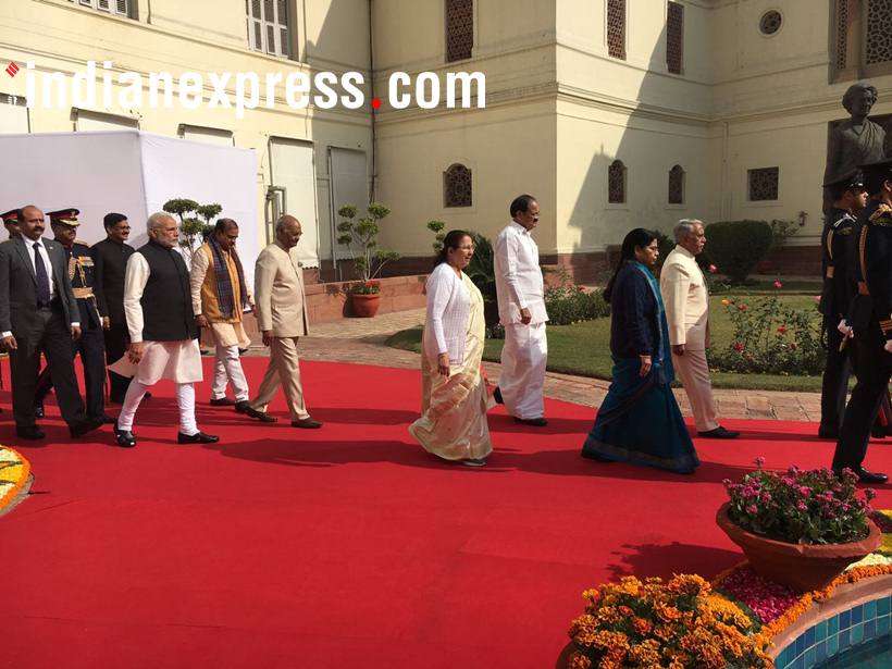 Parliament Budget Session, Budget Session, PM Narendra Modi, Narendra Modi, President Ram Nath Kovind, Parliament, India News, Indian Express, Indian Express News