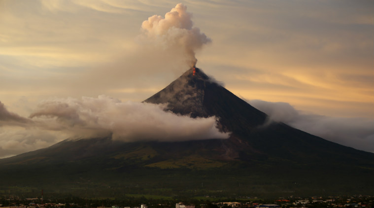 Philippines’ Mount Mayon volcano still swelling with magma below ...