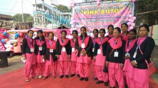 Pink auto launched in Assam