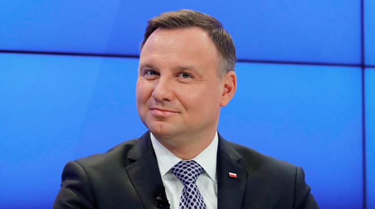 Exit poll: Duda leads Poland's tight presidential runoff 
