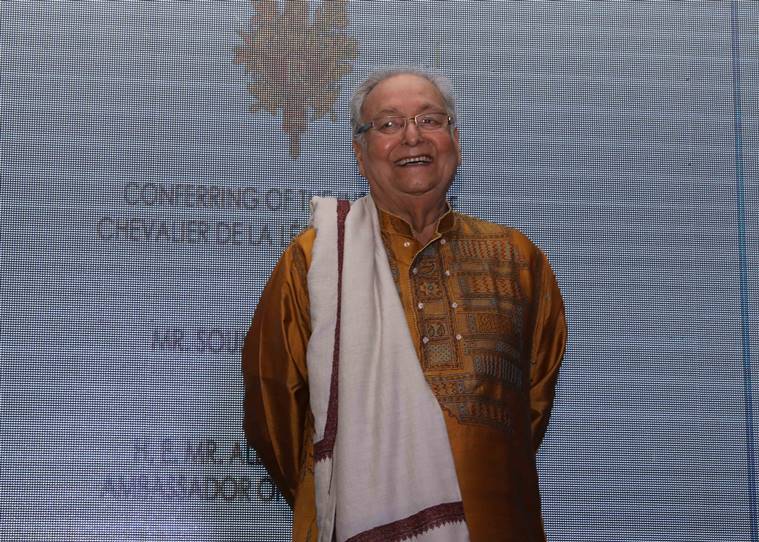 French honour for Soumitra Chatterjee