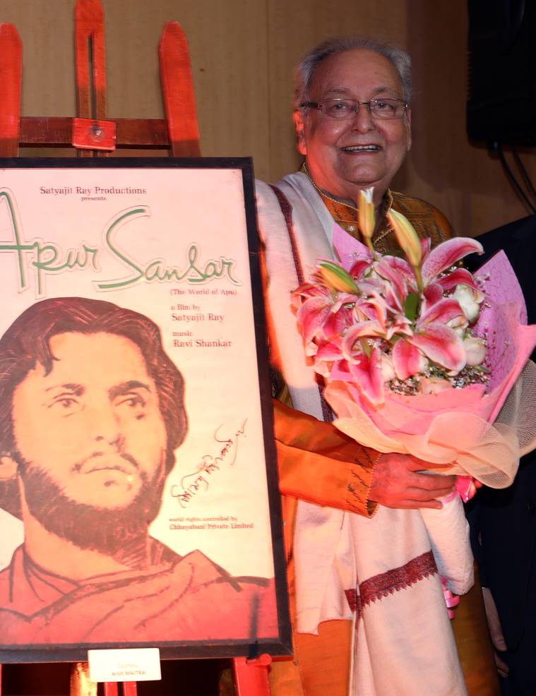 Soumitra Chatterjee french honour