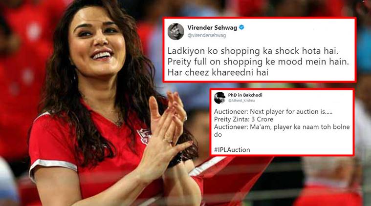 IPL Auction 2018 is back; and Preity Zinta’s bidding ... - 759 x 422 jpeg 43kB