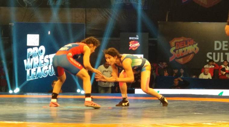 Pro Wrestling League: UP Dangal inch close to knock out stage with 4-3 win  over Delhi Sultans | Sports News,The Indian Express