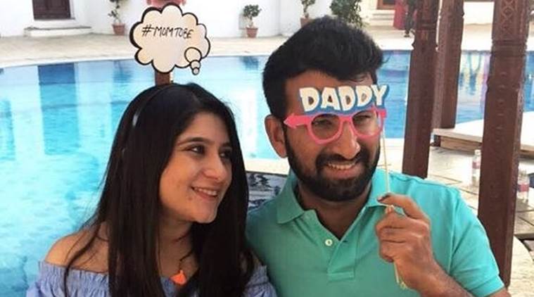 Cheteshwar Pujara Wife Puja Pabari Are Soon Going To Be Parents Sports News The Indian Express