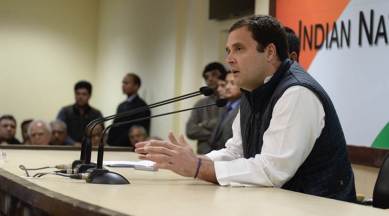 Rahul Gandhi, Congress President, GST, rahul gandhi on GST, Modi government, Gabbar Singh Taz, Goods and Services tax, India news, indian express news