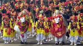 Republic Day, republic Day 2018, republic Day parade, Republic day function, India gate fuction, Student performers, Narendra Modi, ram Nath Kovind, Republic day stage,