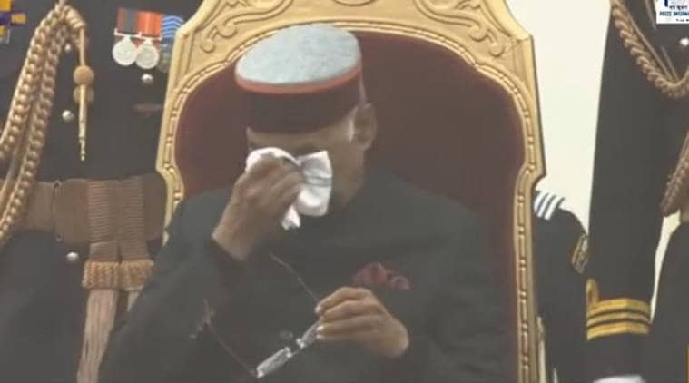 President Kovind turns emotional after honouring Garud commando at Republic Day Parade
