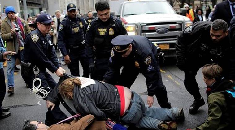 Indian-descent activist arrested in US, Ravi Ragbir faces deporation in US, Ravi Ragbir supporters in us, activist Ravi Ragbir detention, indian express