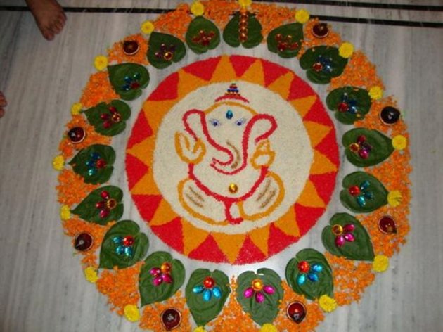 republic day, republic day rangoli design, republic day rangoli, republic day rangoli, republic day celebration, republic day in india, indian express, indian express news