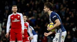 West Bromwich Albion forward Jay Rodriguez