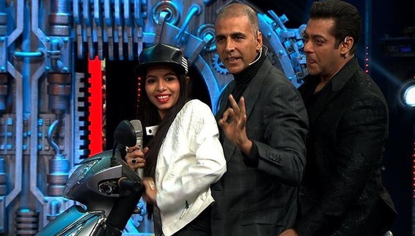 akshay kumar padman bigg boss 11