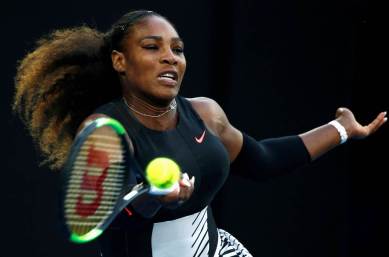 Serena Williams won the Australian Open in 2017.