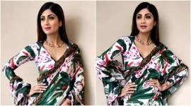 Shilpa Shetty, Shilpa Shetty sari, Super Dancers Season 2, Shivan and Narresh, Shilpa Shetty fashion, Shilpa Shetty style, Shilpa Shetty latest photos, Shilpa Shetty latest news, Shilpa Shetty updates, Shilpa Shetty images, Shilpa Shetty pictures, celeb fashion, bollywood fashion, indian express, indian express news