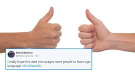 ireland sign language tv show, dating show deaf people, deaf people on tv show, viral video, show for people, tv shows, Indian express, Indian express news