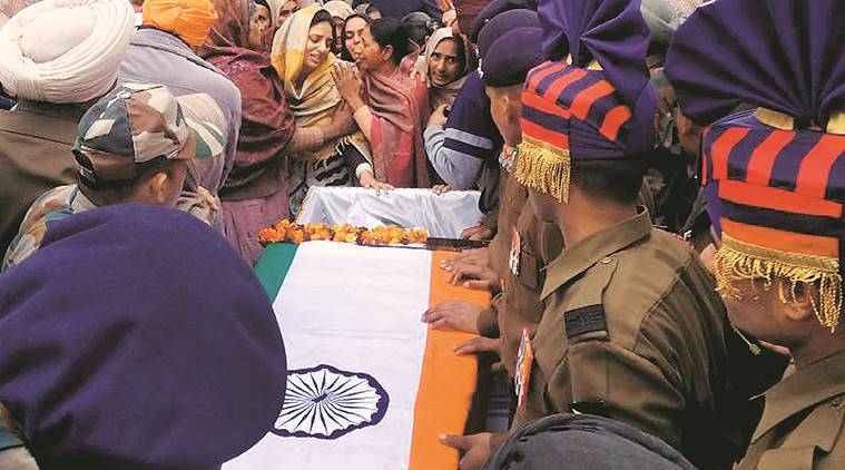 Soldier cremated at Ferozpur village