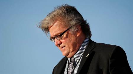 Donald Trump, Steve Bannon, Robert Mueller probe, Russian involvement in Presidential elections, 2016 US Presidential Elections, Trump Mueller probe, Trump and Russians, Indian Express