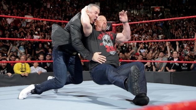 Stone Cold stunned Shane McMahon