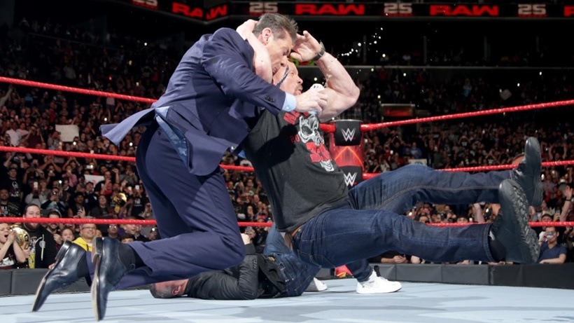 Stone Cold stunned Vince McMahon