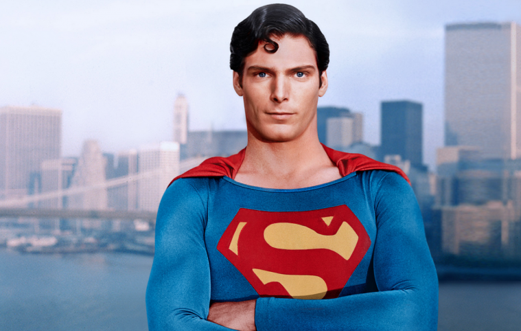 christopher reeve as superman in richard donner film