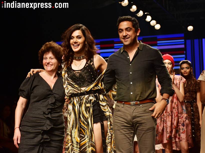 Lakme Fashion Week, Taapsee Pannu, Ritu Kumar, Taapsee Pannu Ritu Kumar