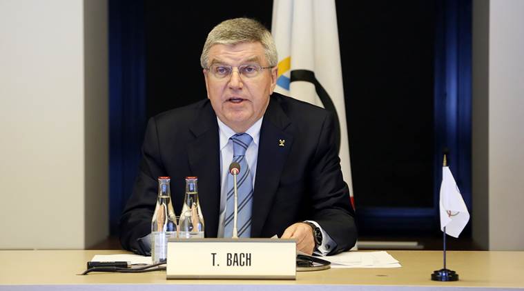IOC chief Thomas Bach India visit 