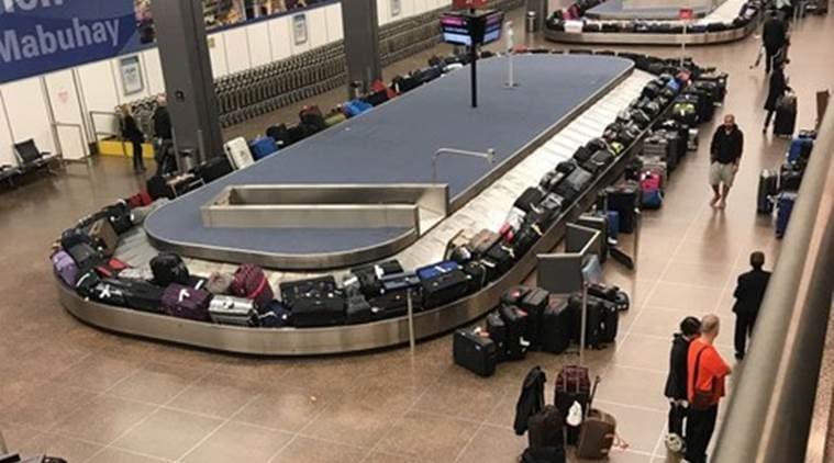 luggage left at airport