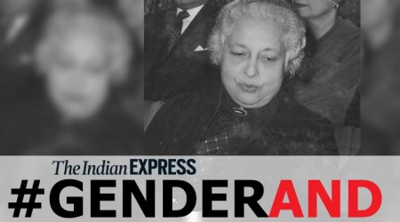 Vijaya Lakshmi Pandit, Jawahar Lal nehru, Vijaya Lakshmi Pandit constitution, GenderAnd, genderAnd story, Girja Shankar Bajpai, Morarji Desai, India news, Indian express news, republic day, Republic Day 2018,