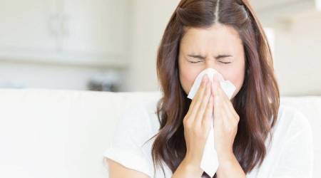 sneezing, throat rupture, workplace etiqutte, forceful sneezing, nostrils, University Hospitals of Leicester, indian express, indian express news
