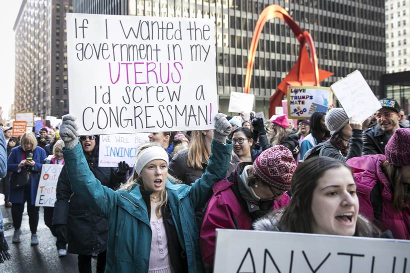 womens march photos, anti trump rally pictures, donald trump protest images, womens rally us pics, united states, america women protest pics, indian express