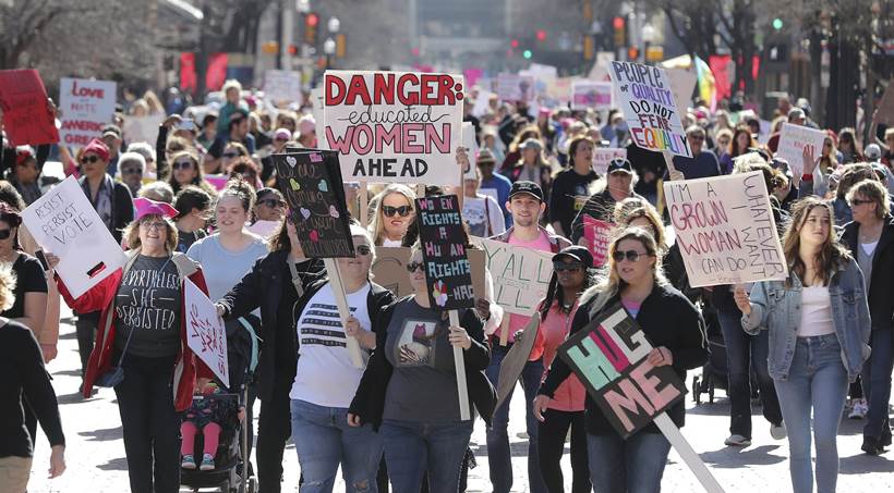 womens march photos, anti trump rally pictures, donald trump protest images, womens rally us pics, united states, america women protest pics, indian express