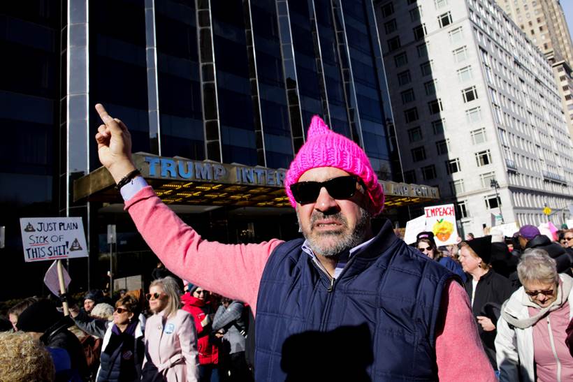 womens march photos, anti trump rally pictures, donald trump protest images, womens rally us pics, united states, america women protest pics, indian express