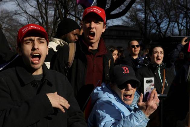 womens march photos, anti trump rally pictures, donald trump protest images, womens rally us pics, united states, america women protest pics, indian express