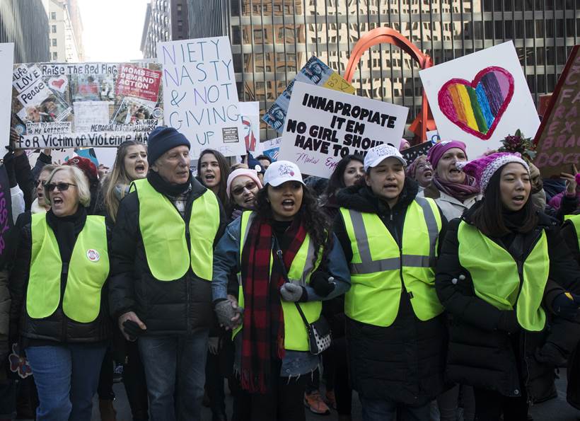 womens march photos, anti trump rally pictures, donald trump protest images, womens rally us pics, united states, america women protest pics, indian express